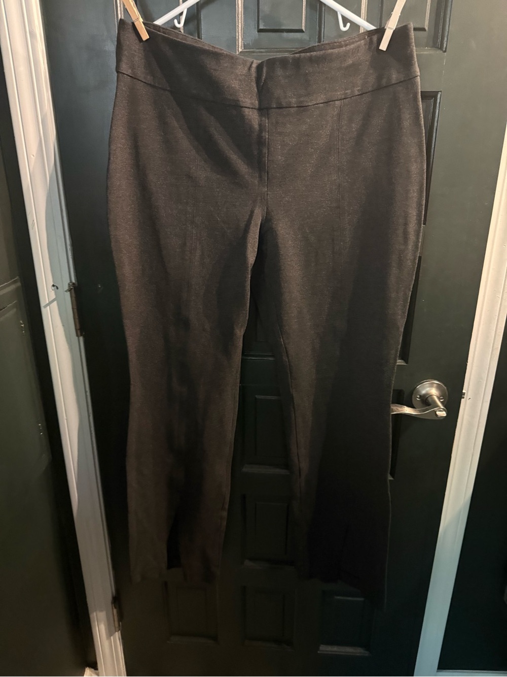 Express Dark Charcoal Stretch Dress Pants